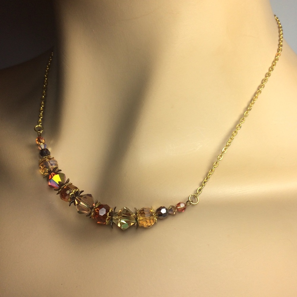 Swarovski Crystal necklace set earrings